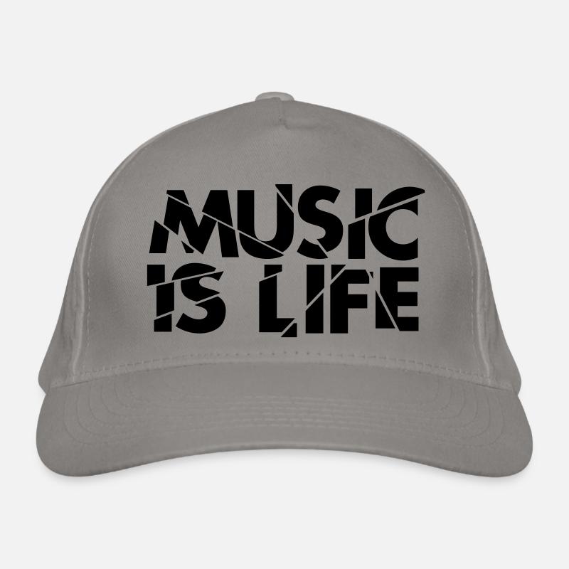 musicislifebreak Organic Baseball Cap