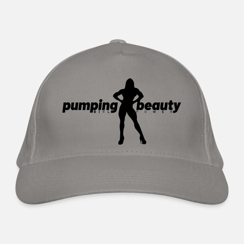Pumping Beauty Logo Organic Baseball Cap