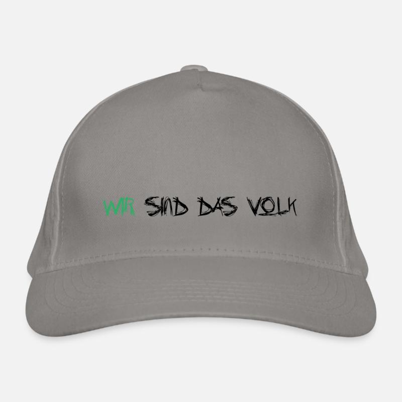 Wir sind das Volk Bio-Baseballkappe