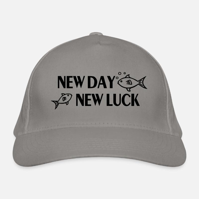 Fishing angler gift fish fishing luck fish Organic Baseball Cap