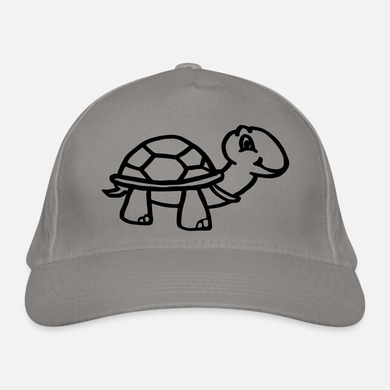 Niedliche Schildkröte Bio-Baseballkappe