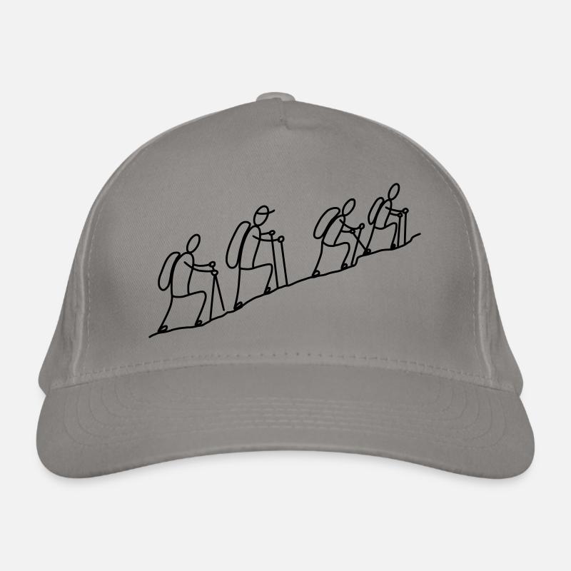 Bergwanderer Bio-Baseballkappe