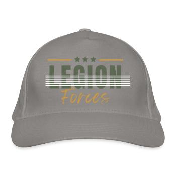 Legionstruppen - Bio-Baseballkappe - Hellgrau - Vorne