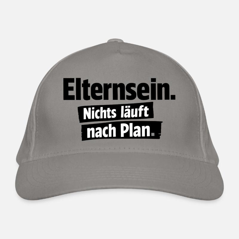 Nothing goes according to plan Organic Baseball Cap