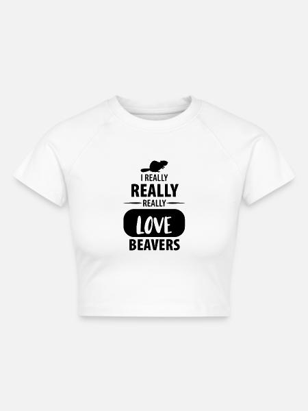 Biber - Cropped Frauen Organic T-Shirt - Weiß