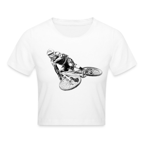 Mountainbiker - Cropped T-Shirt