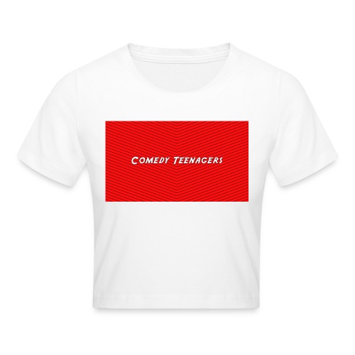 Red Comedy Teenagers T Shirt - Croppad T-shirt