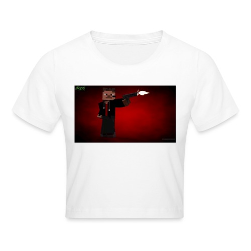 Dannespelar minecraft - Croppad T-shirt