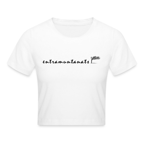 entramuntanats negro - Camiseta crop