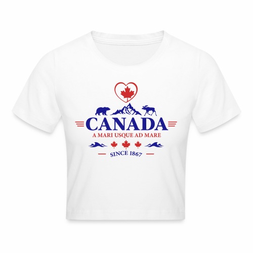 Kanada Vancouver Montreal Toronto Maple Leaf Bären - Cropped T-Shirt
