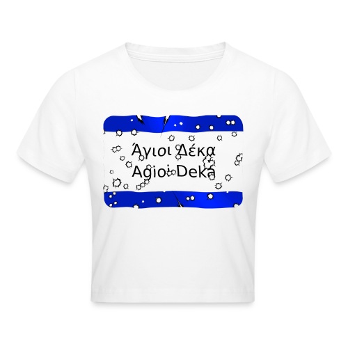 agioi deka - Crop T-Shirt