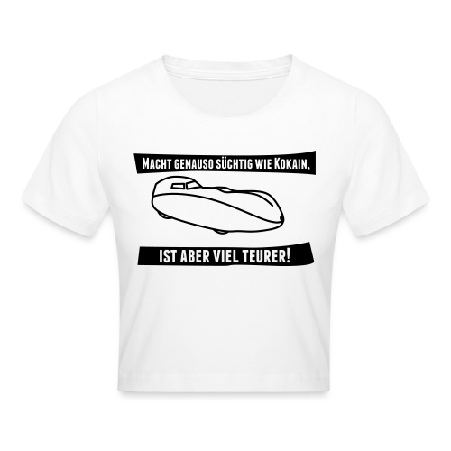 Velomobil Milan Spruch - Crop T-Shirt