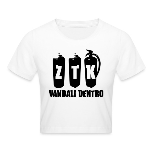 ZTK Vandali Dentro Morphing 1 - Crop T-Shirt