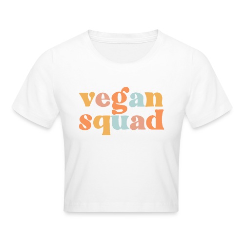 Vegan Squad - Maglietta crop