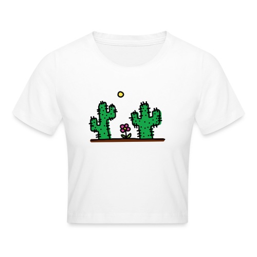 Cactus - Maglietta crop