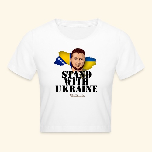 Ukraine Bosnien und Herzegowina - Crop T-Shirt