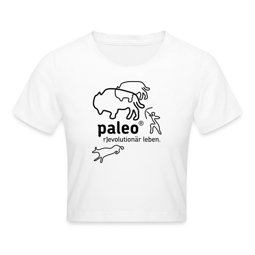 Paleo r evolutionär Illu - Cropped T-Shirt