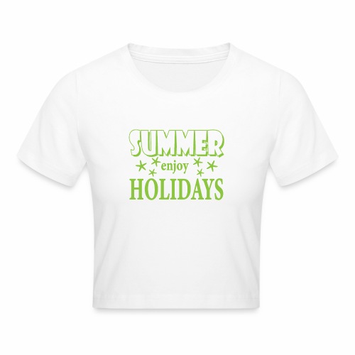 Sommer Tshirt Urlaub Geschenk - Cropped T-Shirt