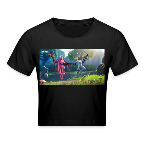 samura i mersh - Croppad T-shirt