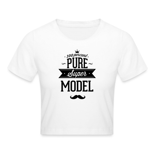 100 Prozent Supermodel - Crop T-Shirt