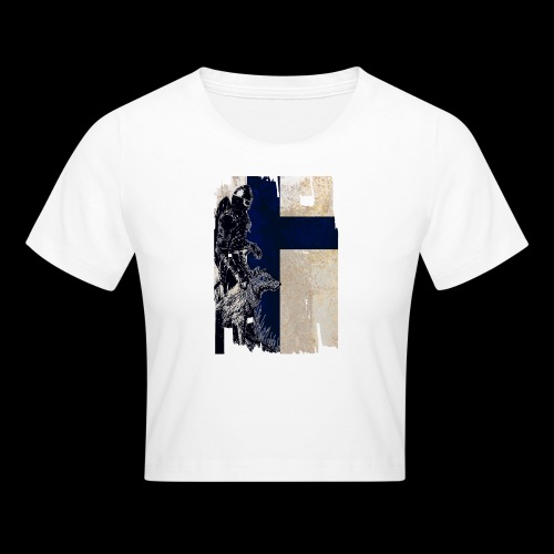 viking och varg finland - Croppad T-shirt