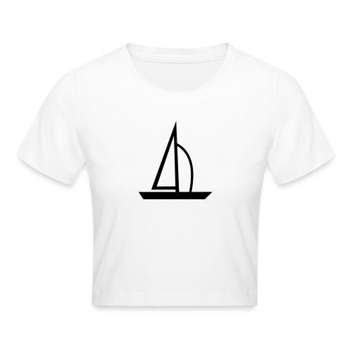 Segelboot - Cropped T-Shirt