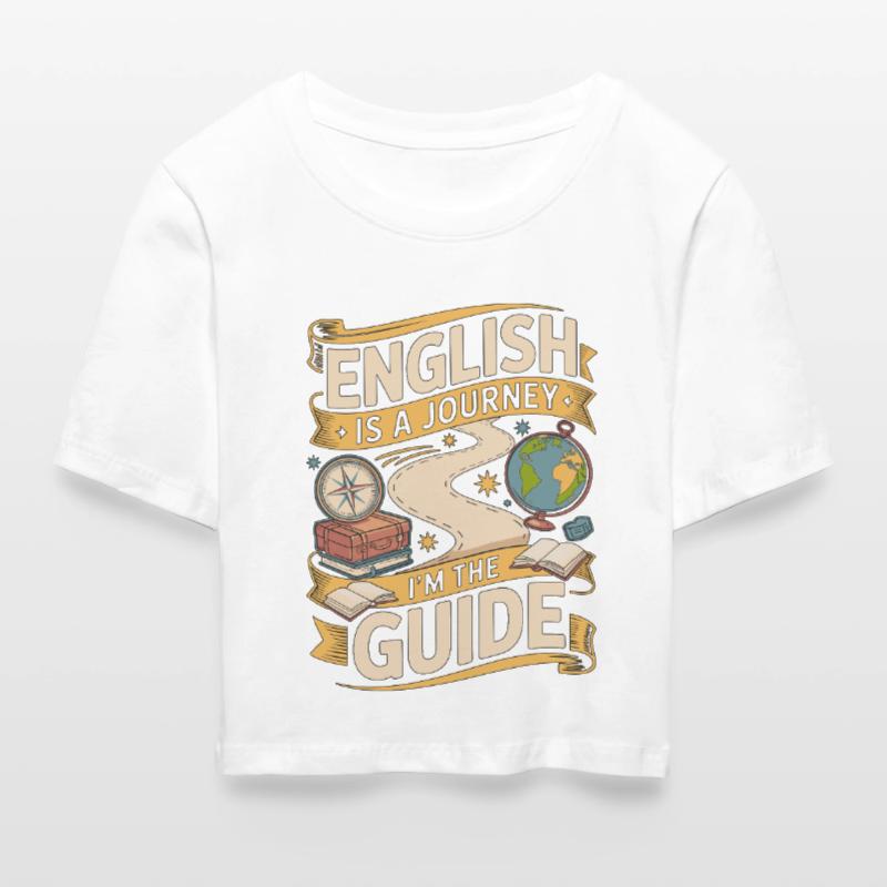 Enseignant d’anglais langue seconde anglais est un parcours Je suis enseignant en langue seconde langue seconde Crop top