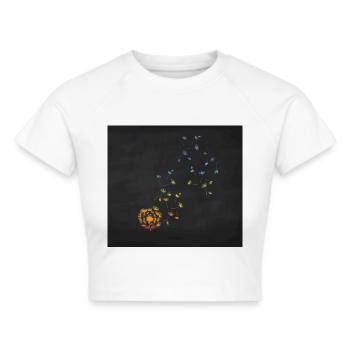 Pissenlit - Crop top - blanc - Devant - Marisol (170cm)