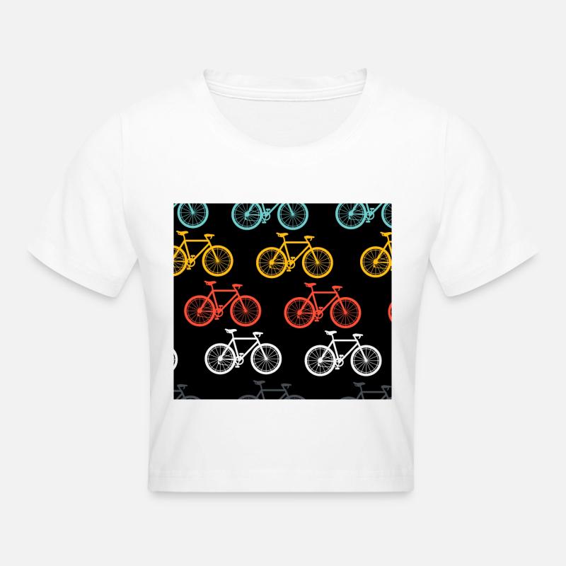 vélo - Crop top - blanc