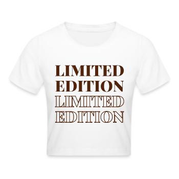 Limitierte Auflage - Frauen Cropped T-Shirt - Weiß - Vorne - Marisol (170cm)