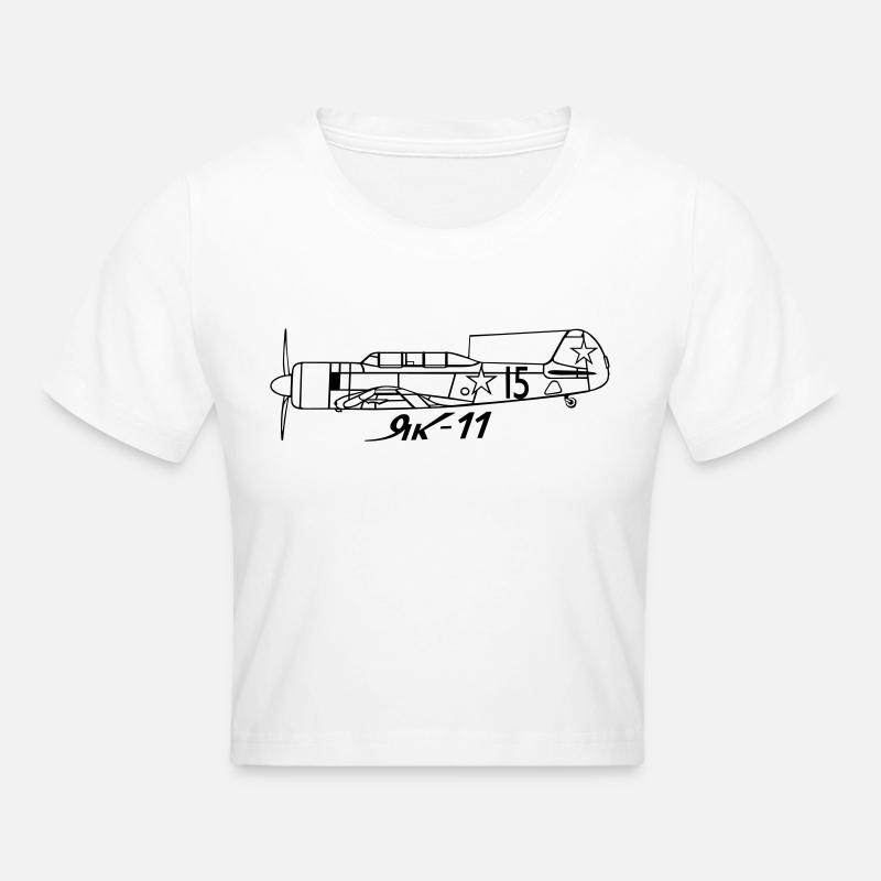 Yak 11 - Crop top - blanc