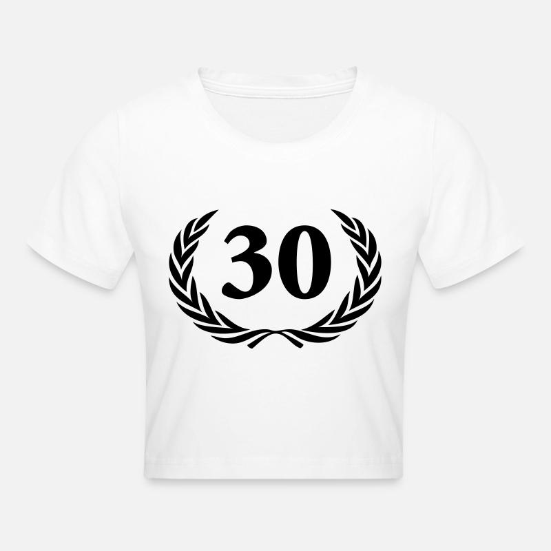 30 - Crop top - blanc