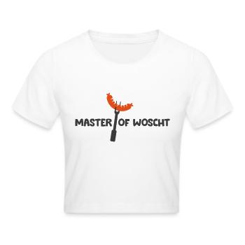 Würstchen - Frauen Cropped T-Shirt - Weiß - Vorne - Marisol (170cm)