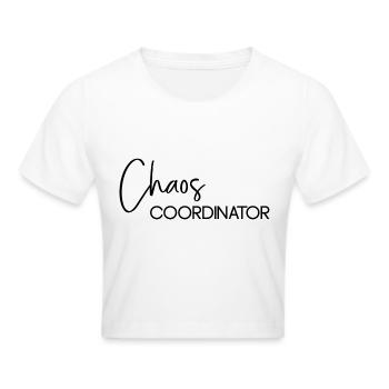 Coordinateur du chaos - Crop top - blanc - Devant - Marisol (170cm)