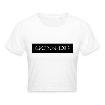 Treat yourself - Cropped T-Shirt - white - Front - Marisol (170cm)