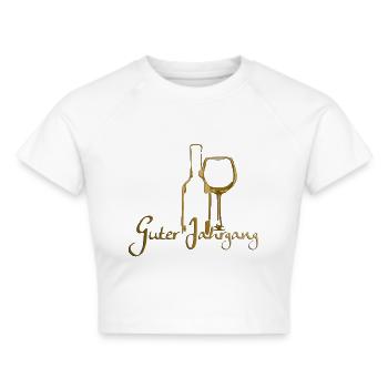 Guter Jahrgang - Frauen Cropped T-Shirt - Weiß - Vorne - Marisol (170cm)