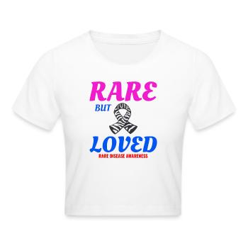 Loved Rare Disease Spread Awareness - Crop top - blanc - Devant - Marisol (170cm)