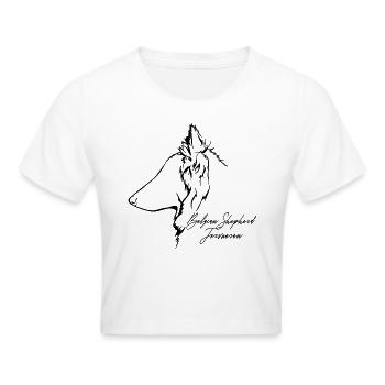BERGER BELGE TERVUEREN Profil Chiens Wilsigns - Crop top - blanc - Devant - Marisol (170cm)