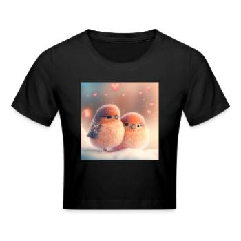 Vögle liebe - Crop top - noir - Devant - Marisol (170cm)
