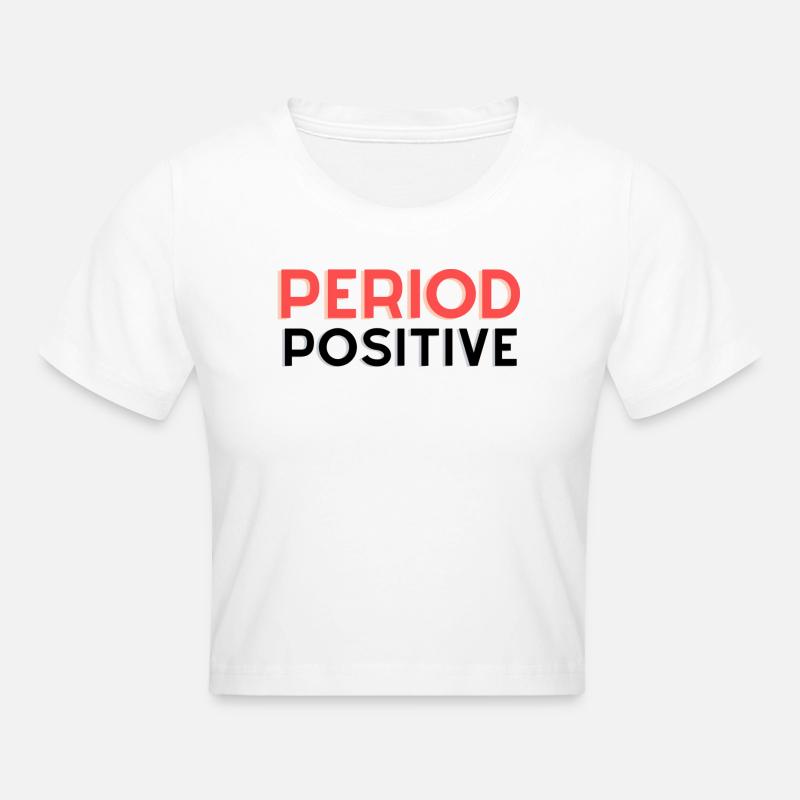 Période positive - Crop top - blanc