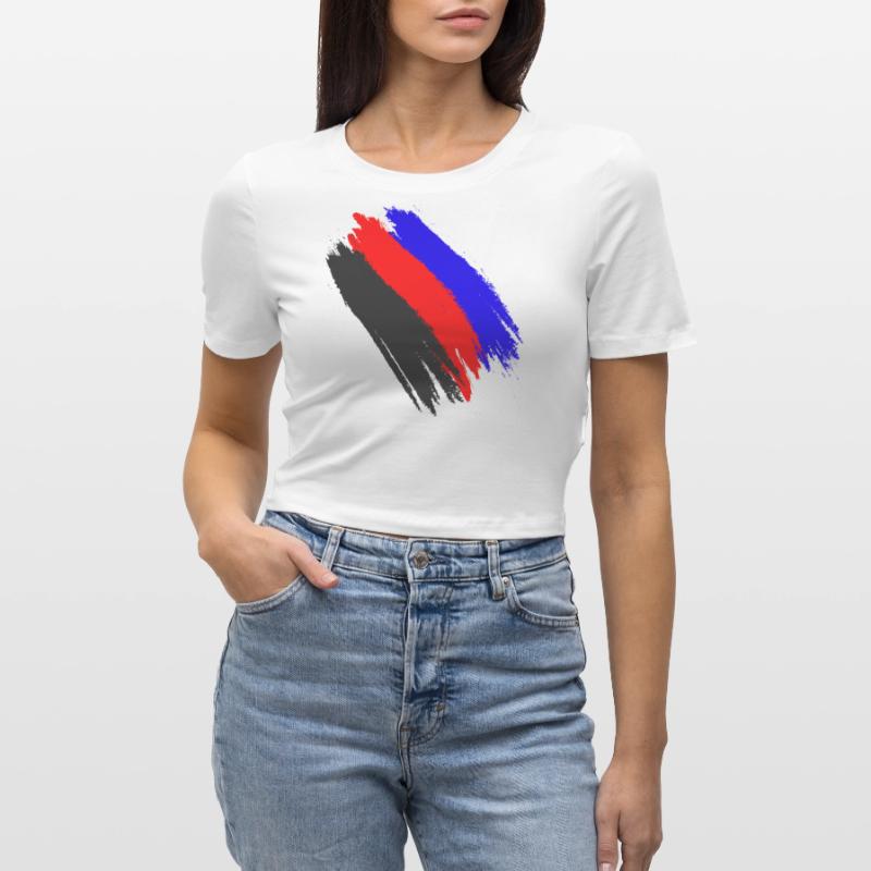 Drapeau polyamour Drapeau polyamour Pride Polyamour Crop top