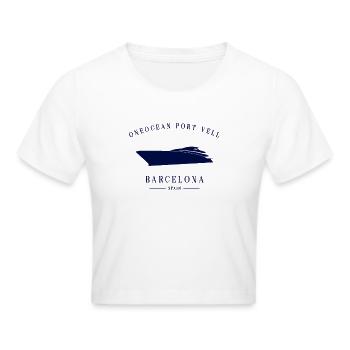 OneOcean Port Vell Marina Barcelone Yacht Club - Crop top - blanc - Devant - Marisol (170cm)