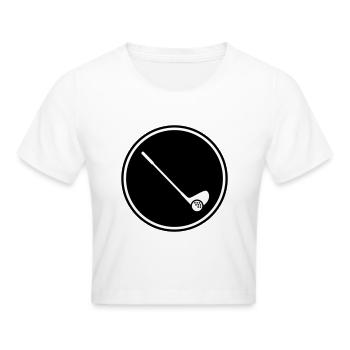 Symbole du golf - Crop top - blanc - Devant - Marisol (170cm)