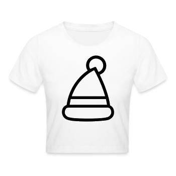 bonnet de noel - Crop top - blanc - Devant - Marisol (170cm)