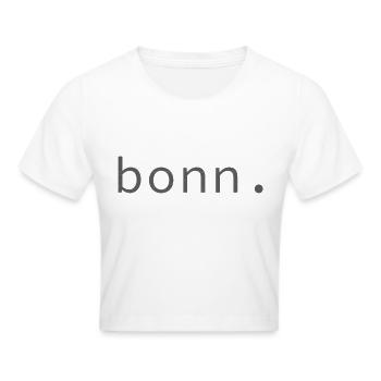 bonn. - Frauen Cropped T-Shirt - Weiß - Vorne - Marisol (170cm)