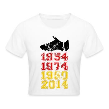 Coupe du Monde 2014 - Crop top - blanc - Devant - Marisol (170cm)