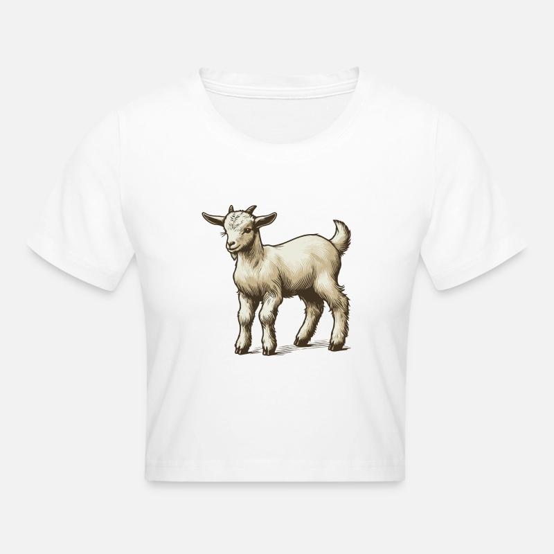 Chevreau - Crop top - blanc