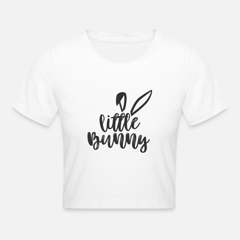 Petits Cœurs - Crop top - blanc