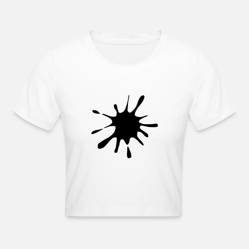 Goutte - Crop top - blanc