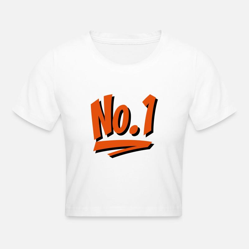 1 - Crop top - blanc